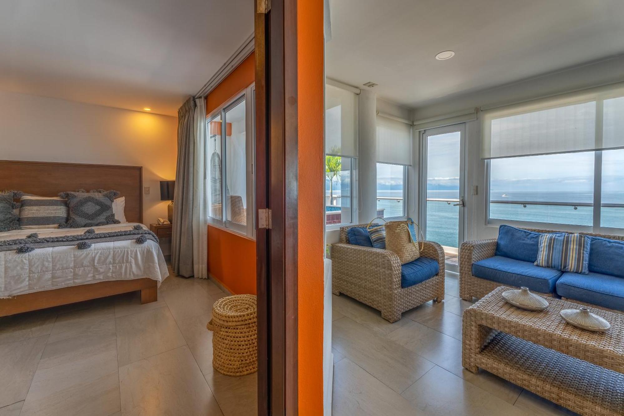 The Paramar Beachfront Boutique Hotel With Breakfast Included - Downtown Malecon Puerto Vallarta Værelse billede